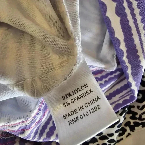 Lulu B Purple Striped Zip Dress - XS - Picture 6 of 6